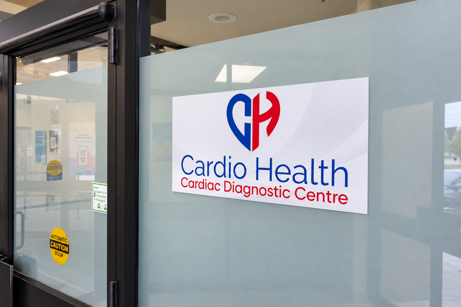Entrance to the Cardio Health cardiology office at South Barrie