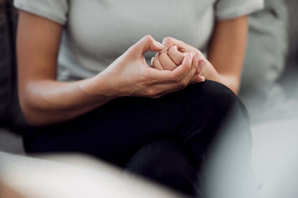 A private counselling conversation