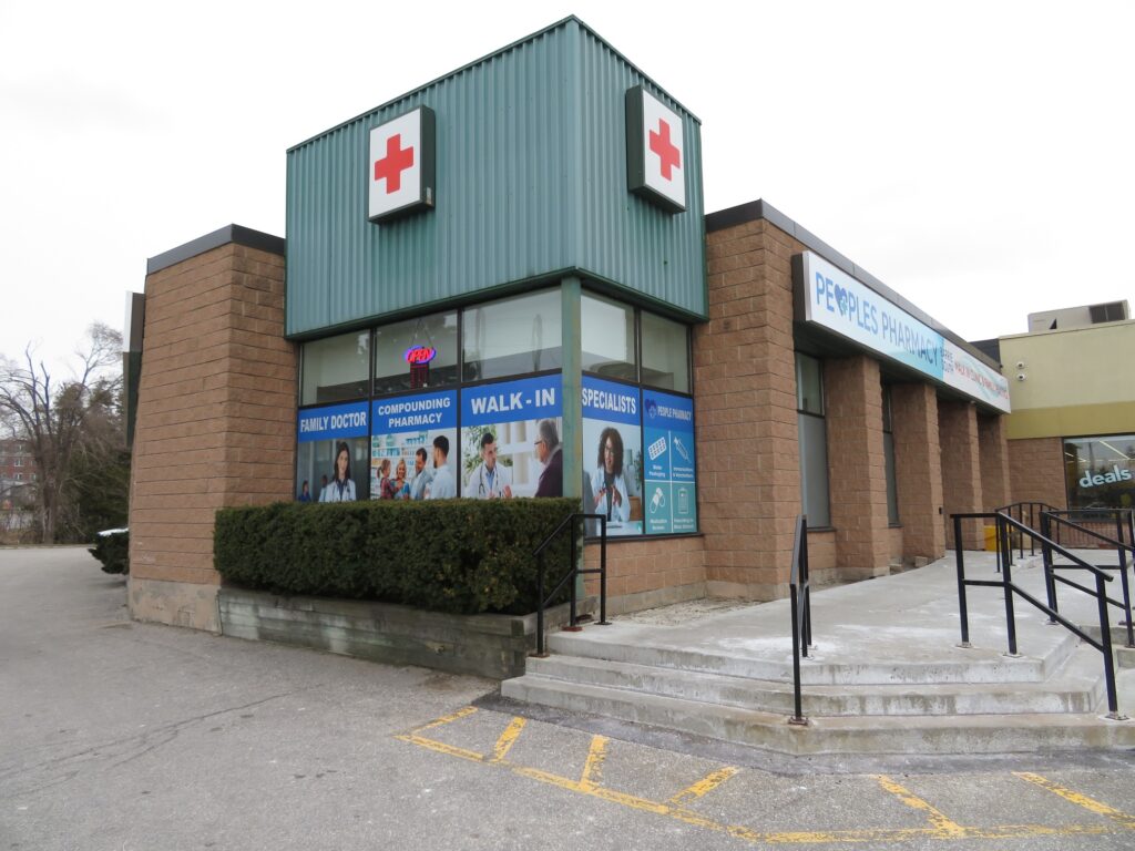 Inside 320 Yonge St.
